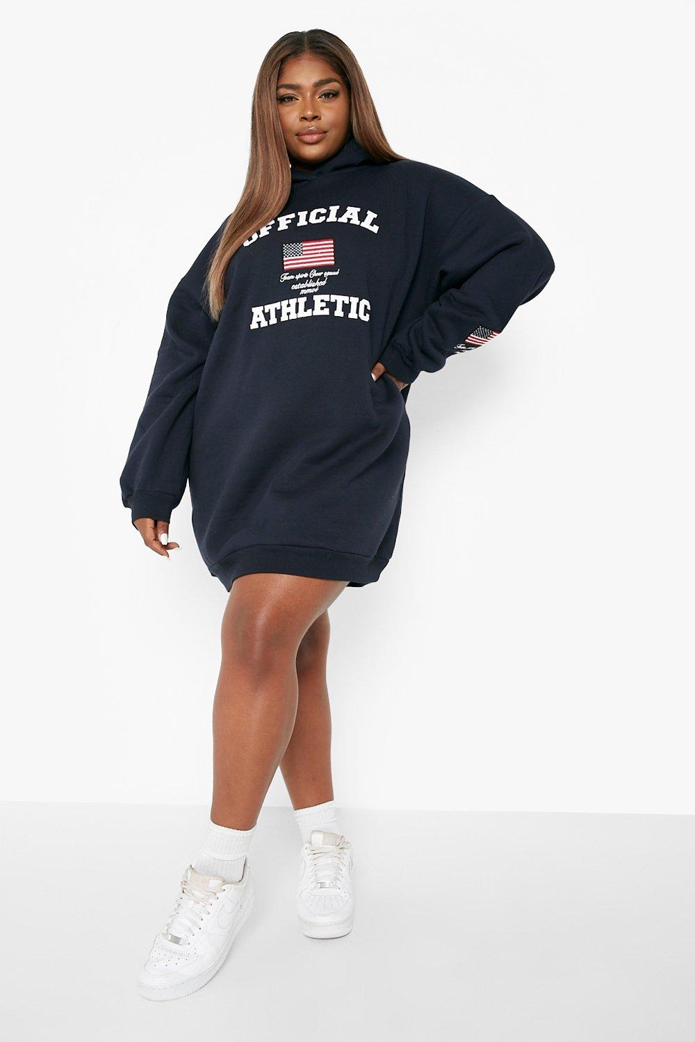 Athletic 2025 sweatshirt dress