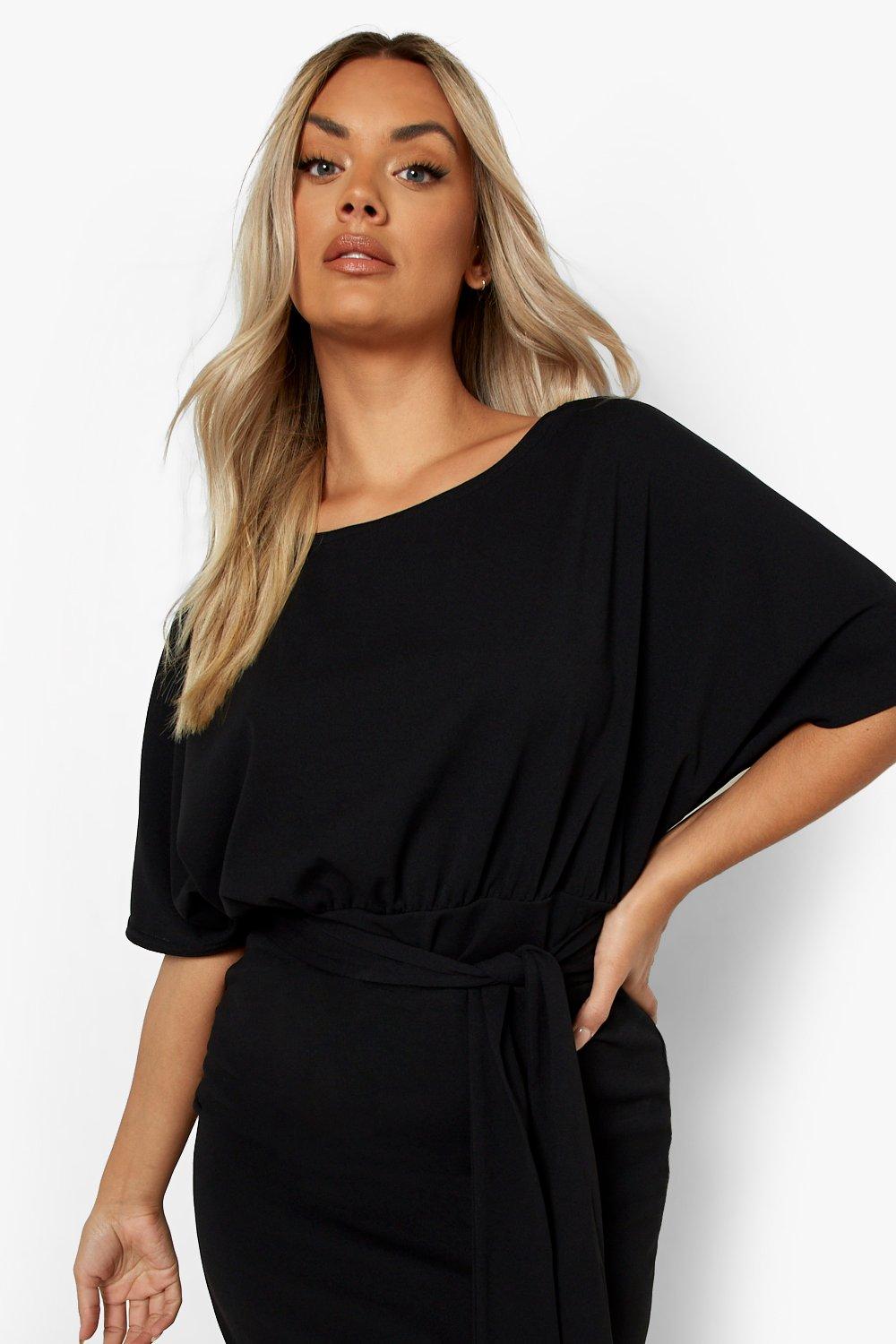 Boohoo kimono 2025 sleeve dress