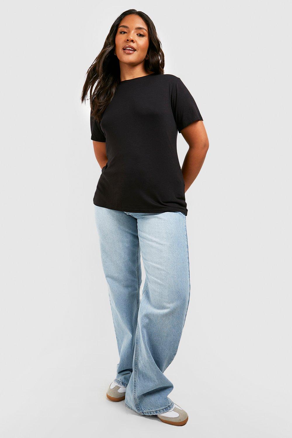 Boohoo plus size hot sale t shirts