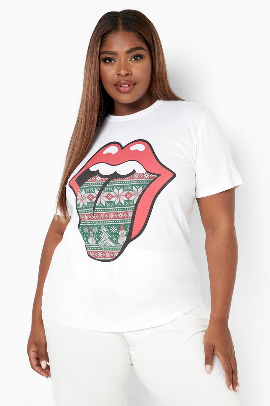 White Plus - Rolling Stones T-shirt image number 1