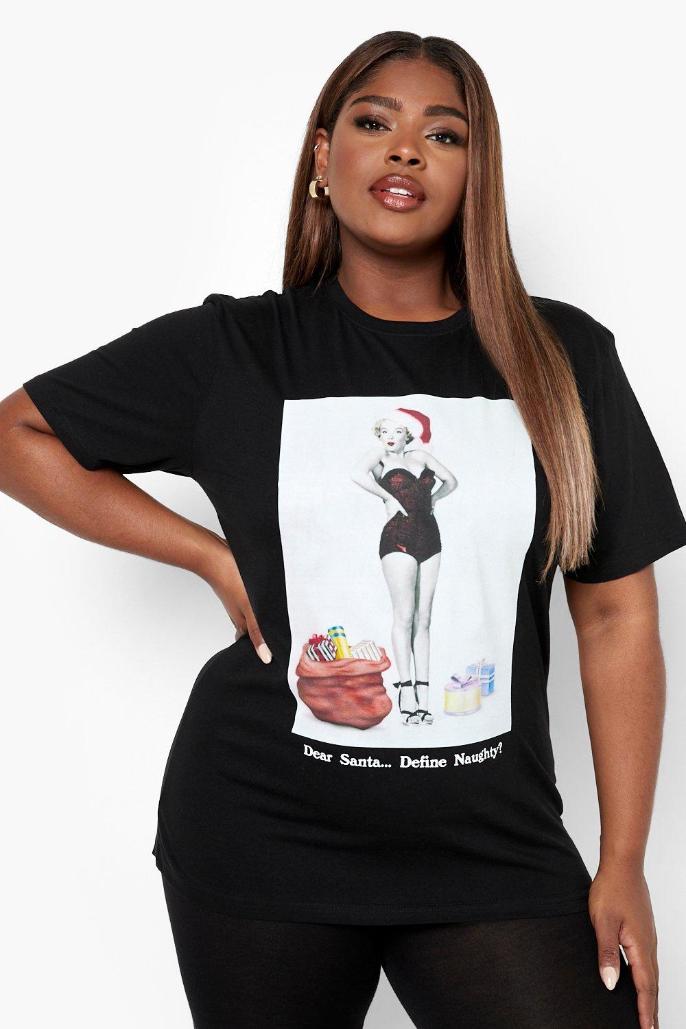 T shirt noel online grande taille