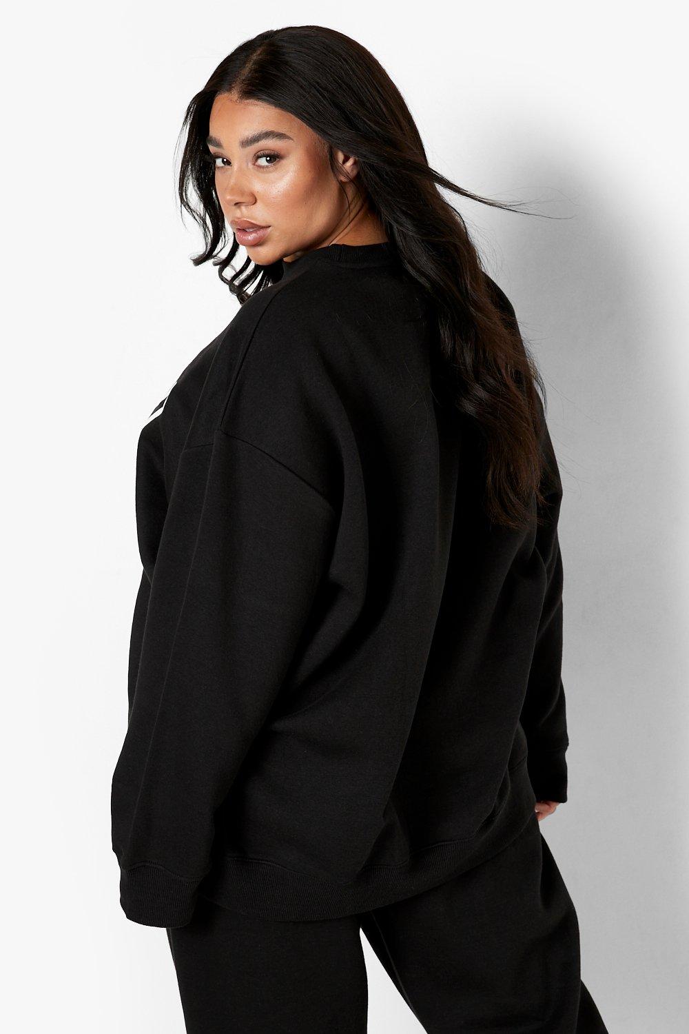 Plus Chicago Oversized Sweat boohoo IE