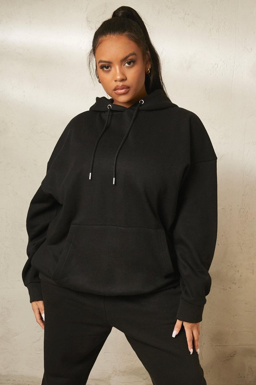 Black Plus - Basic Oversize hoodie image number 1
