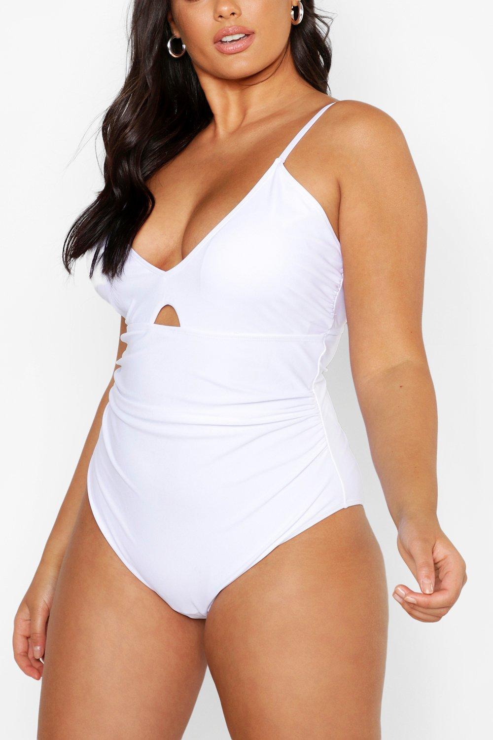 Plus Ruched Control Swimsuit