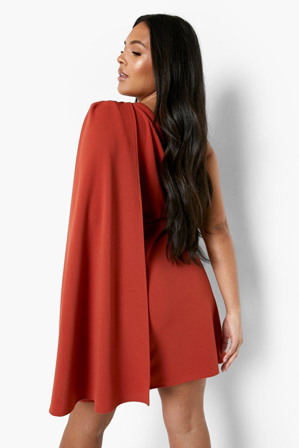 Women's Plus Cape Sleeve Wrap Dress | Boohoo UK