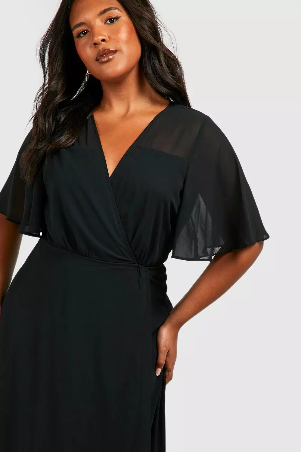 Boohoo plus size outlet bridesmaid dresses