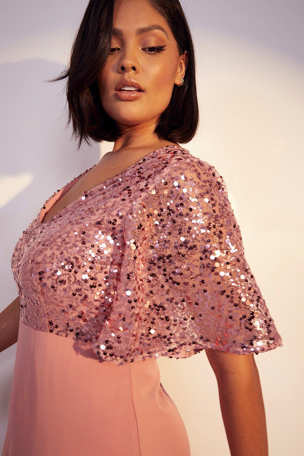 Robe discount sequins longue