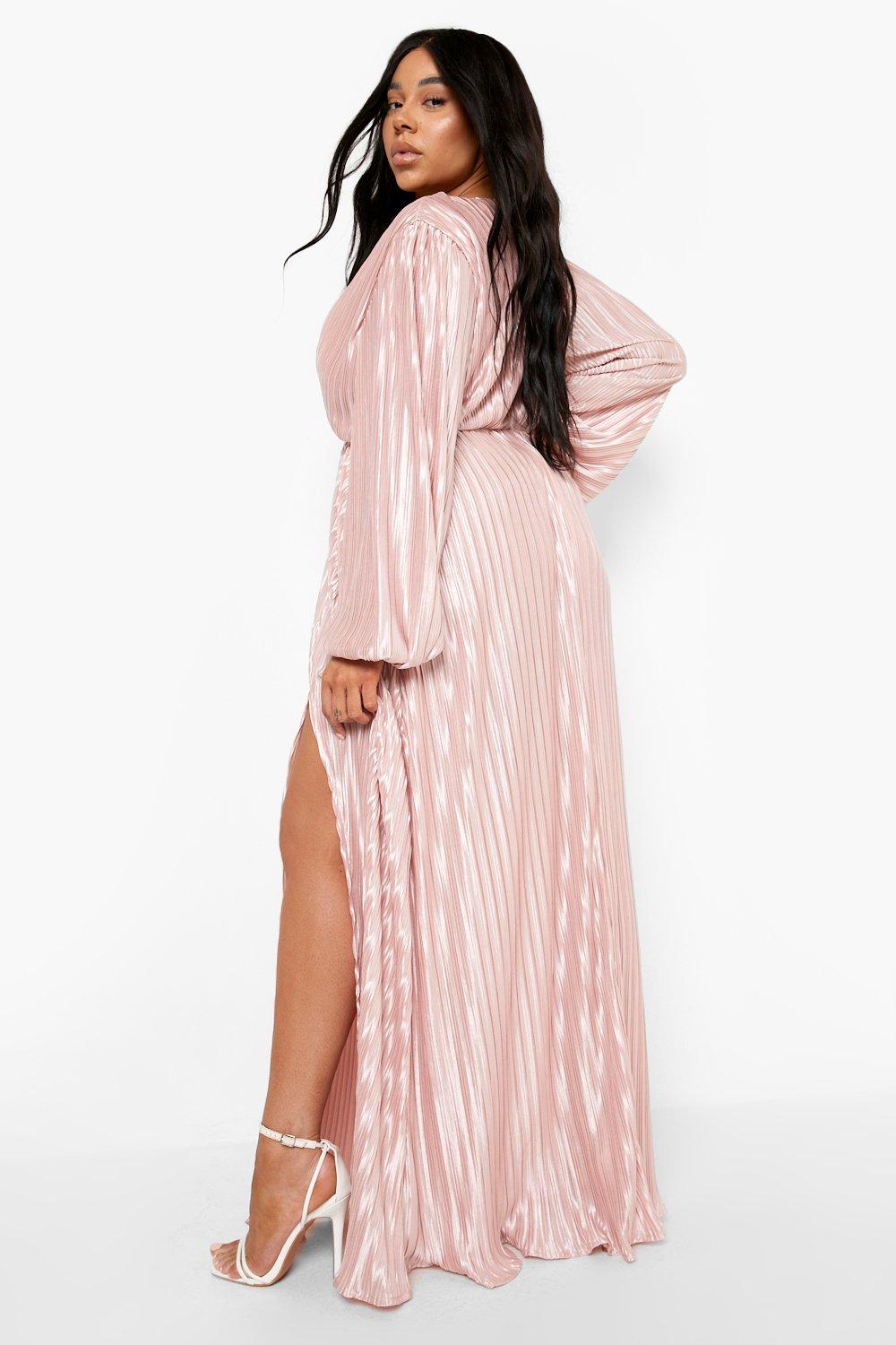 Tall Satin Cold Shoulder Maxi Dress