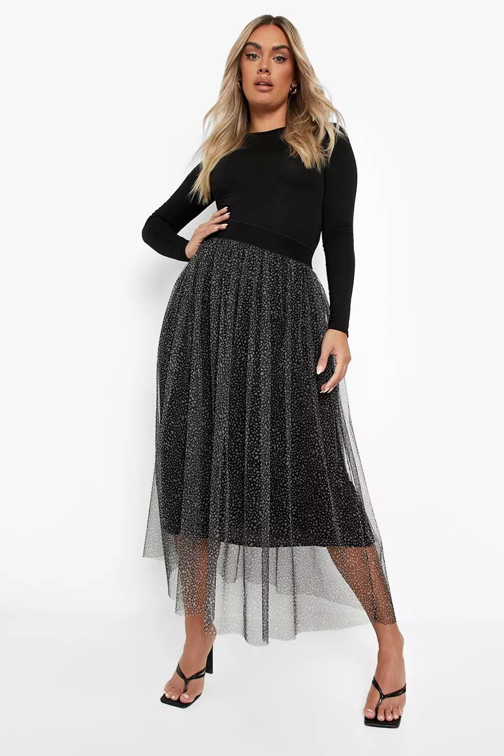 Plus size tulle skirt xxl hotsell