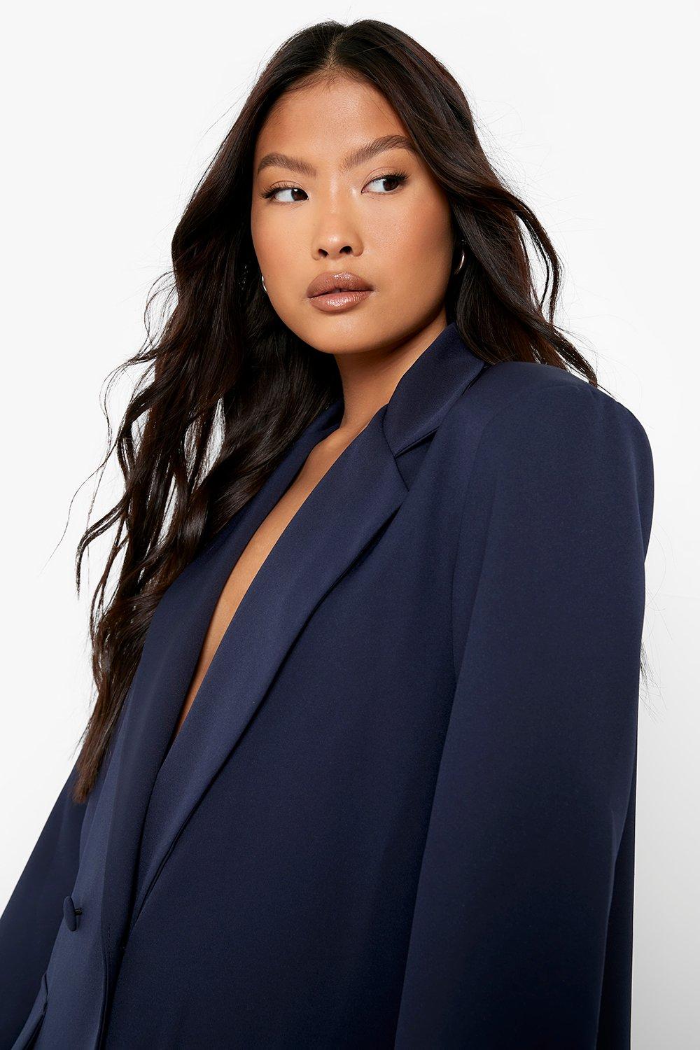 Boohoo clearance navy blazer