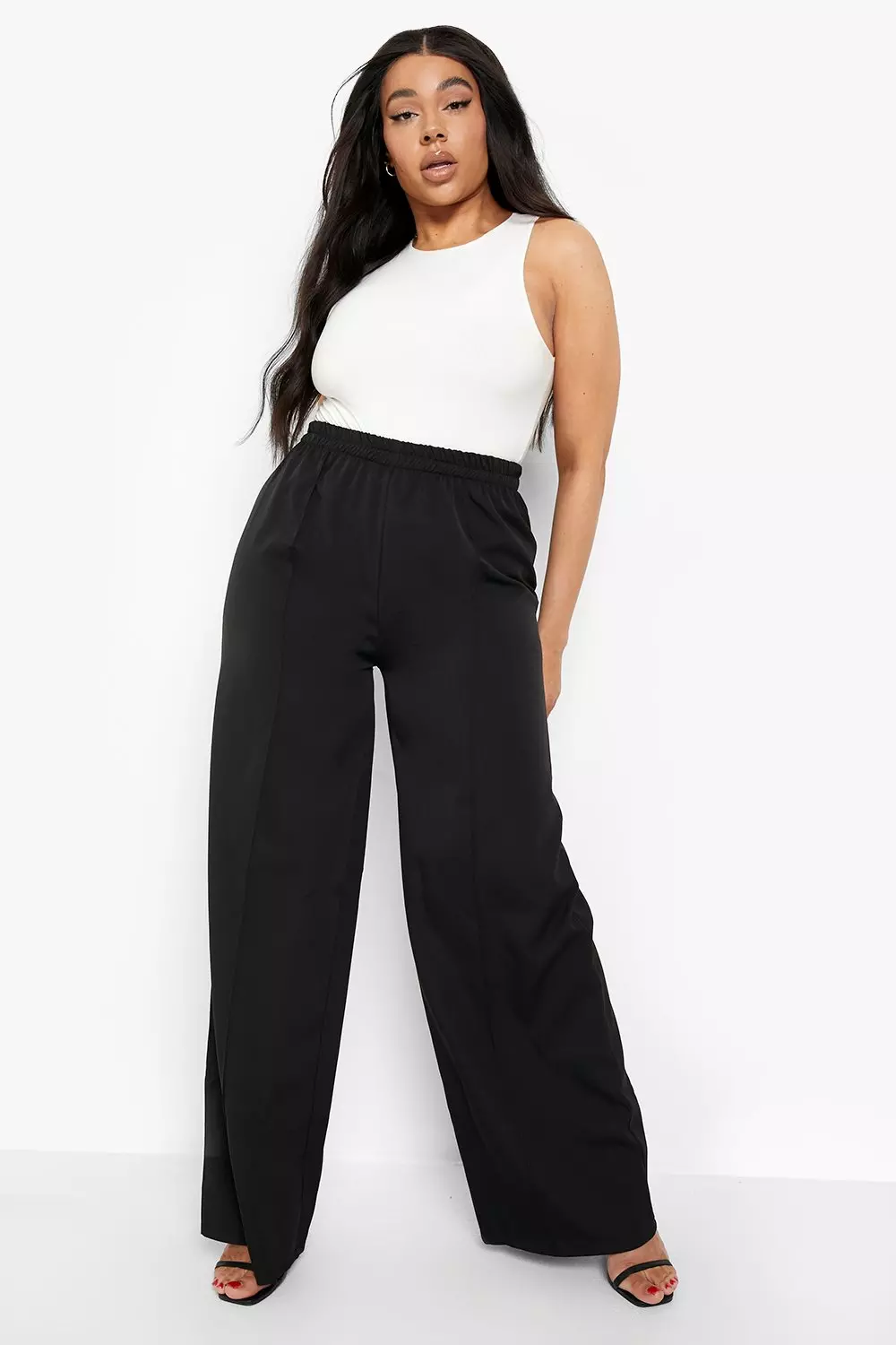 Boohoo plus size trouser 2024 suits