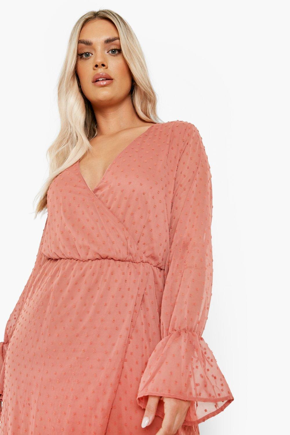 Boohoo robe manche longue 2025