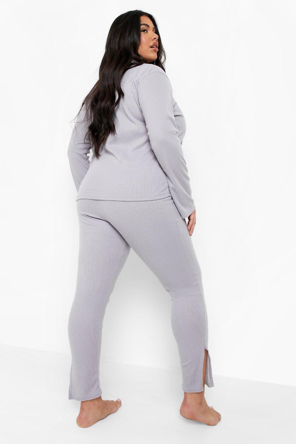 Plus size loungewear online boohoo