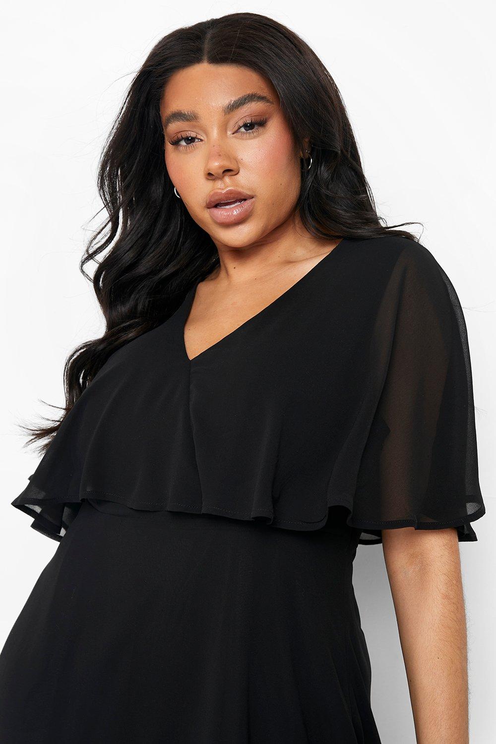 Cape skater outlet dress