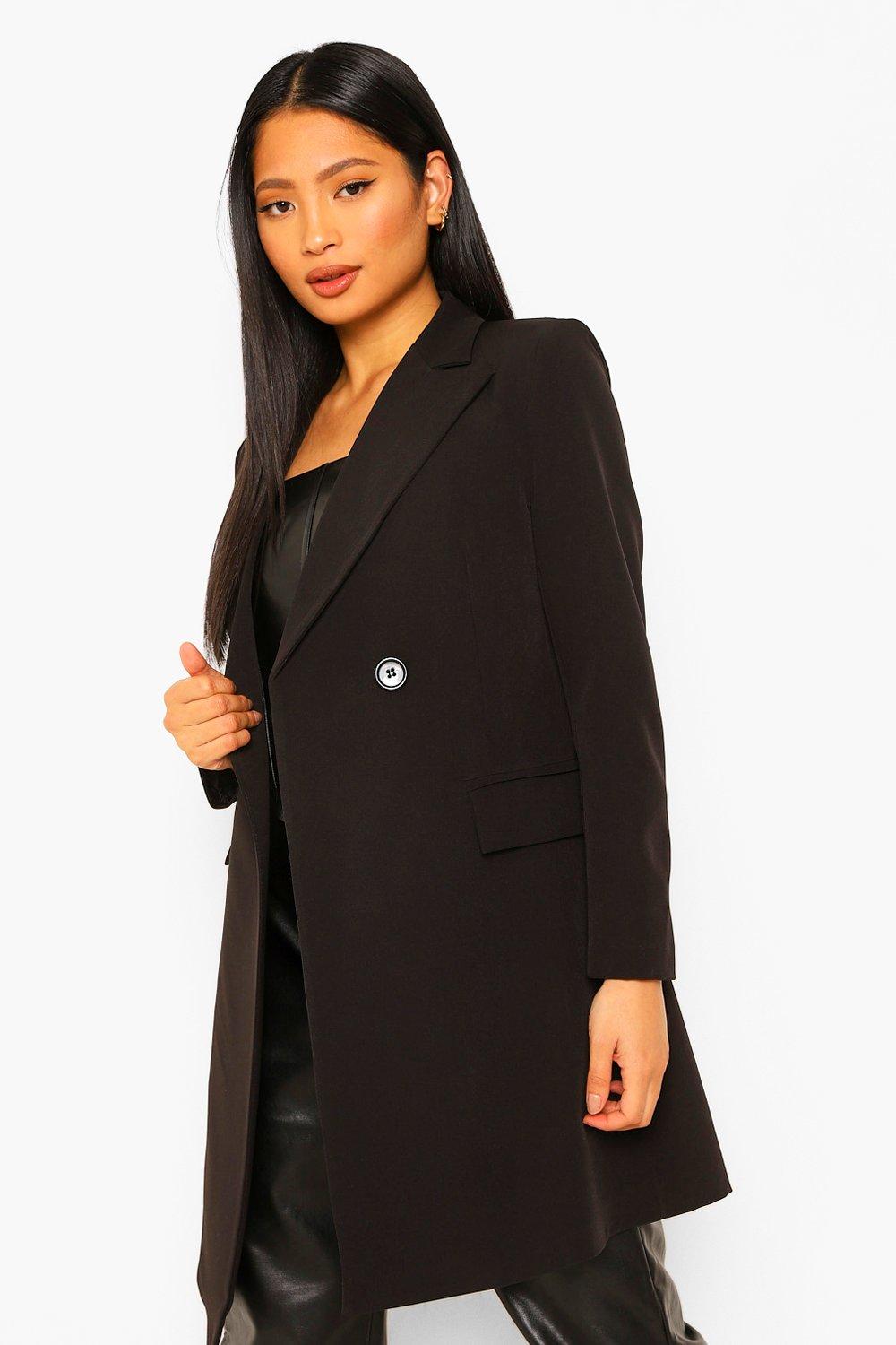 Petite hotsell longline blazer