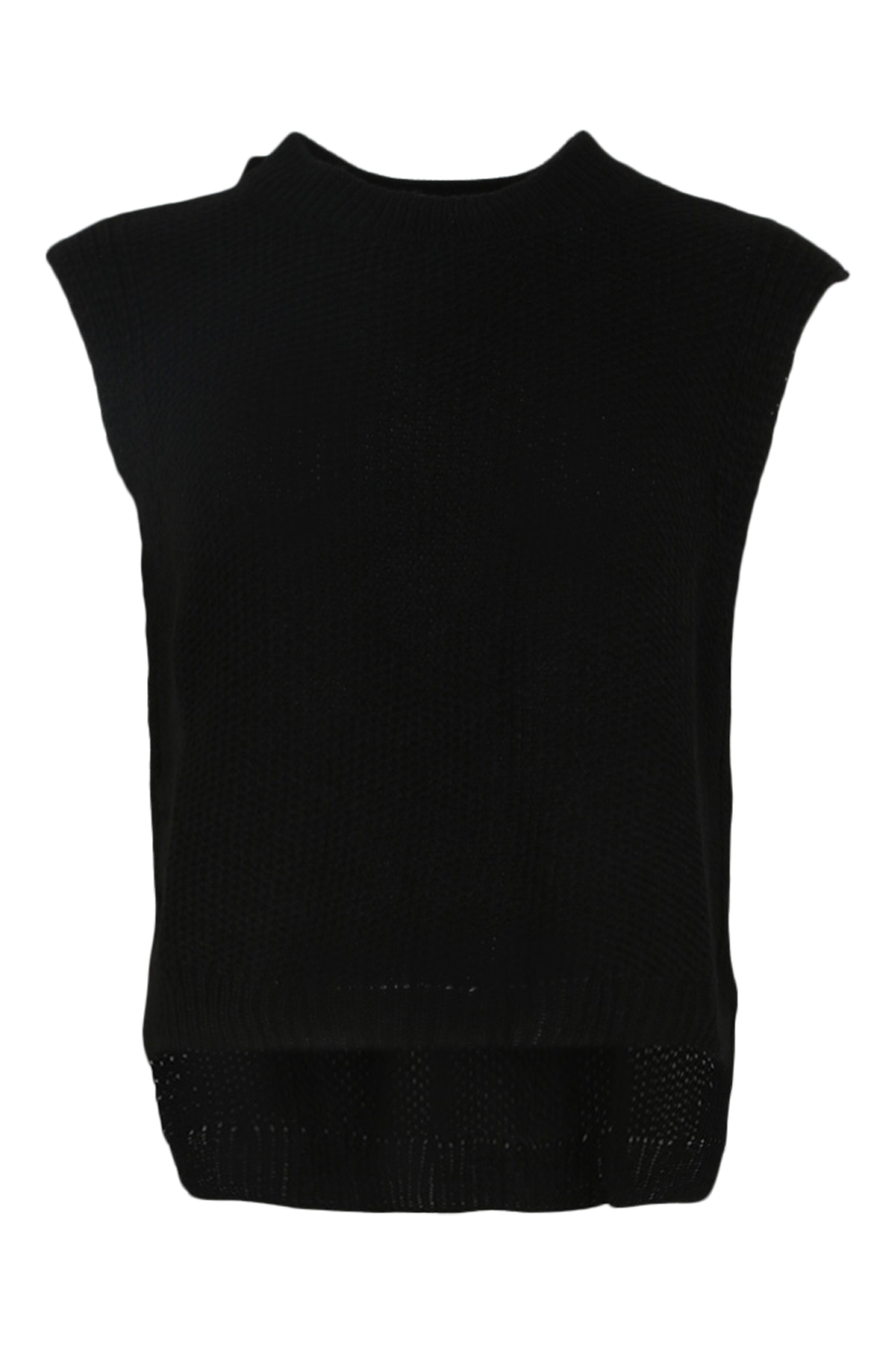 knitted vest boohoo