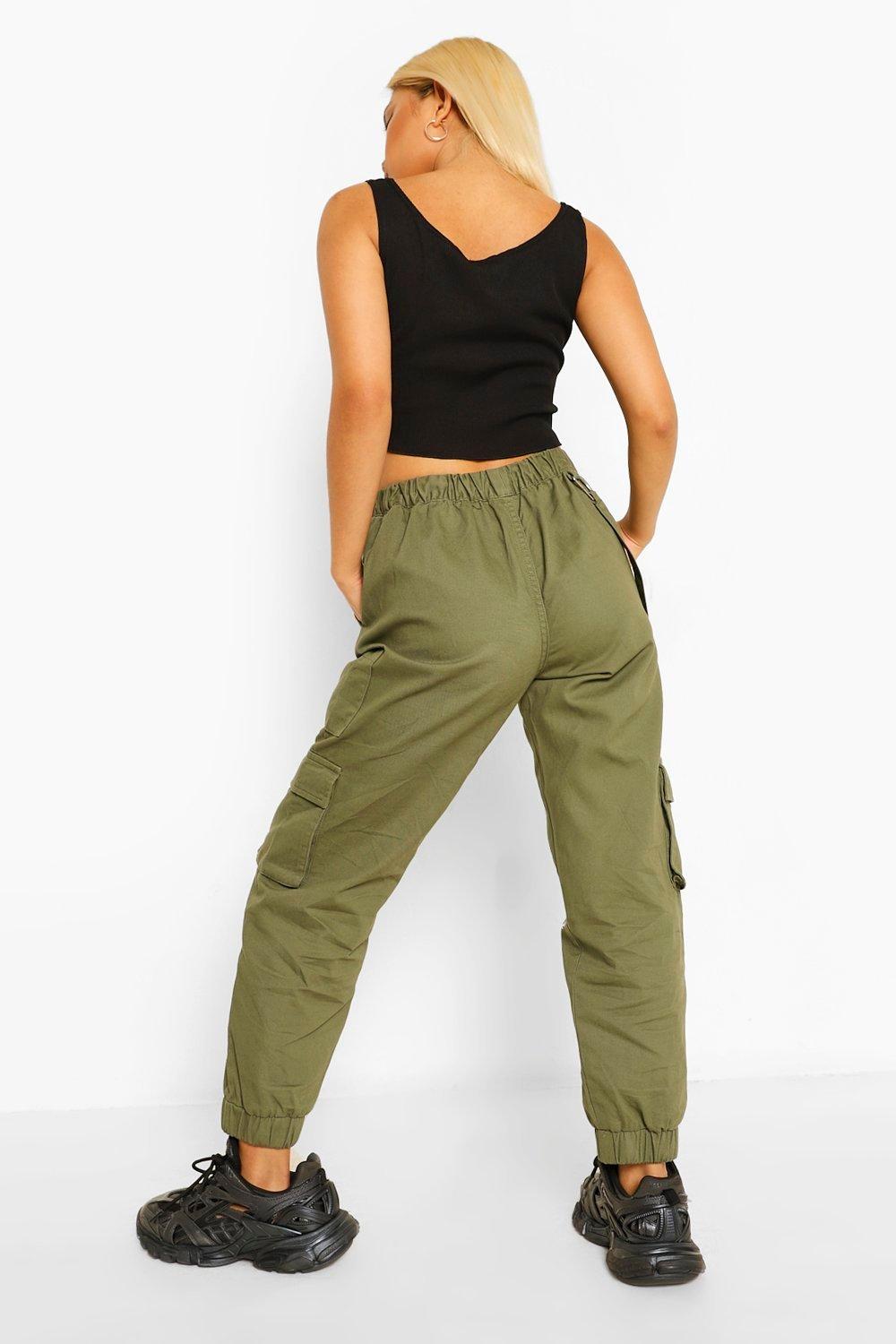 Petite utility joggers on sale