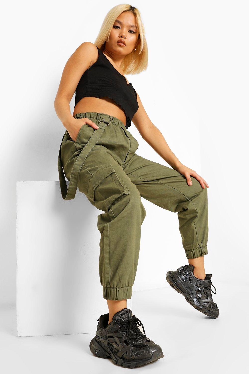 Petite discount utility joggers