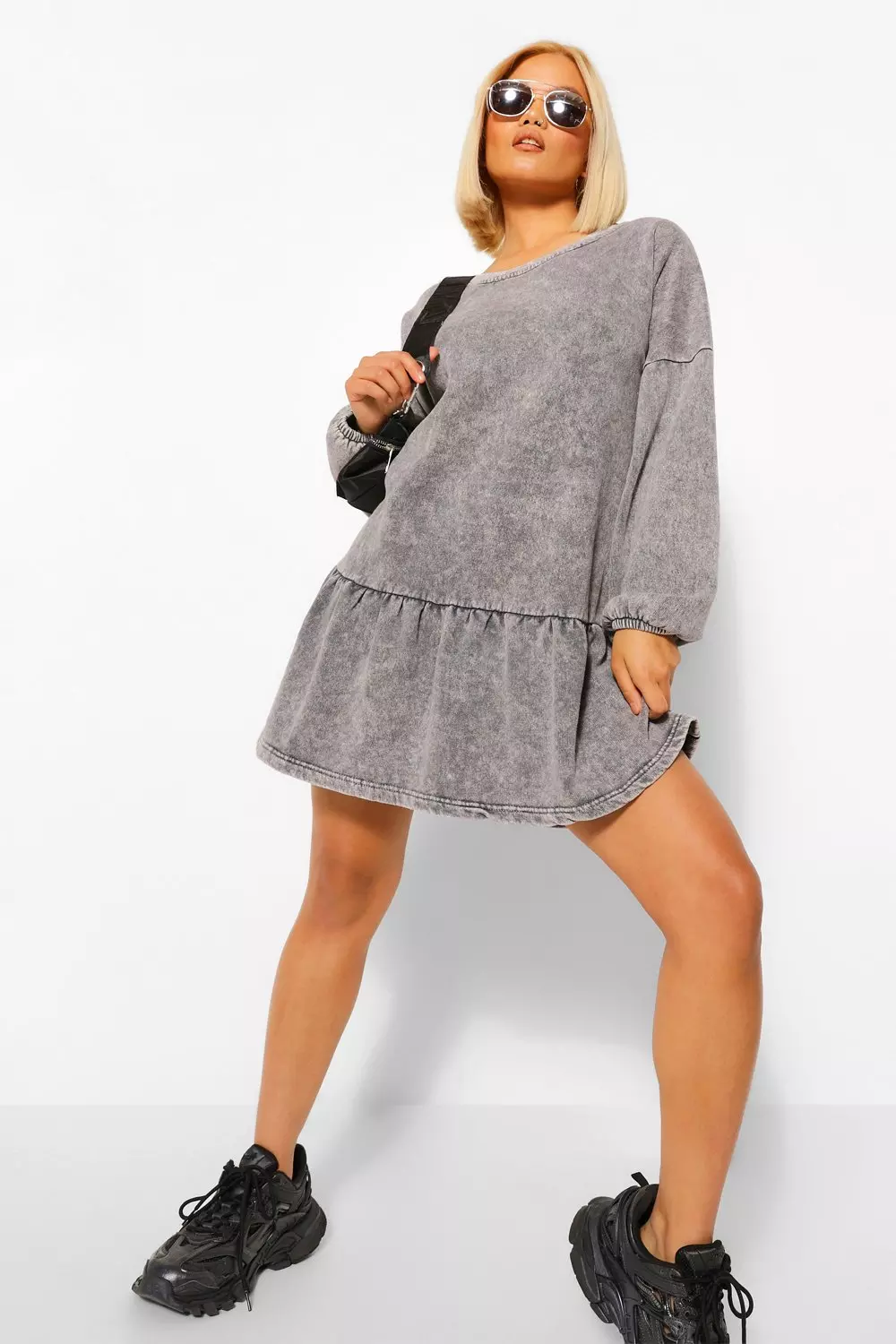 Sweatshirt store dress petite