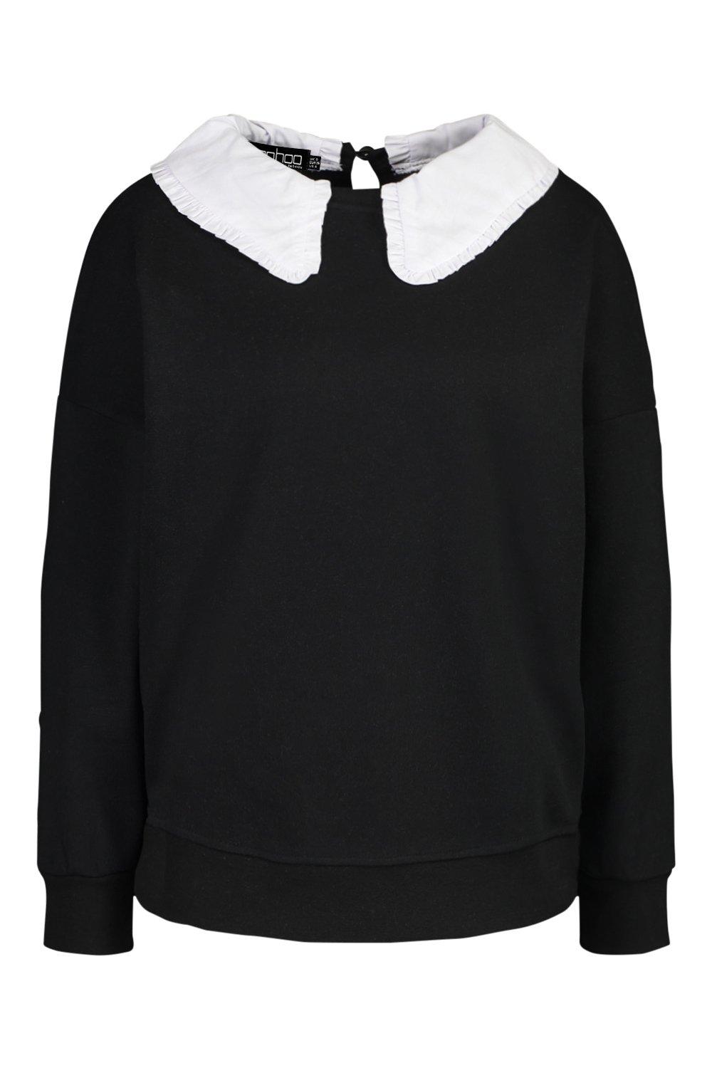 Peter pan best sale collar sweatshirt