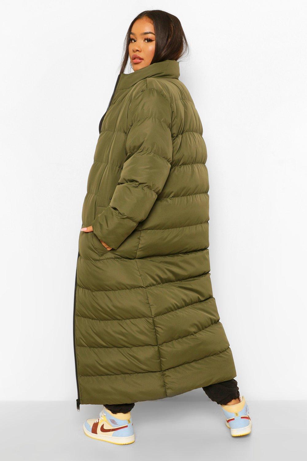 Boohoo plus size outlet coats