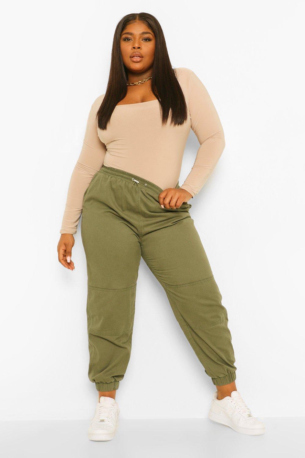 https://media.boohoo.com/i/boohoo/pzz59393_khaki_xl_2/female-khaki-plus-seamed-cargo-denim-joggers