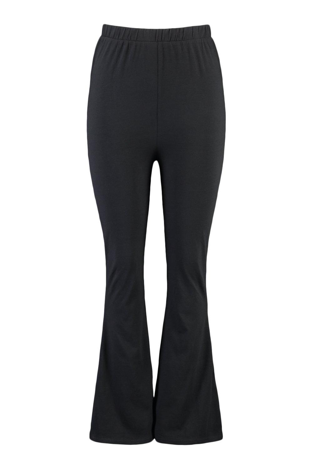 New Black Flare Pants Cotton Flare Pants Stretchable Pants FLARE