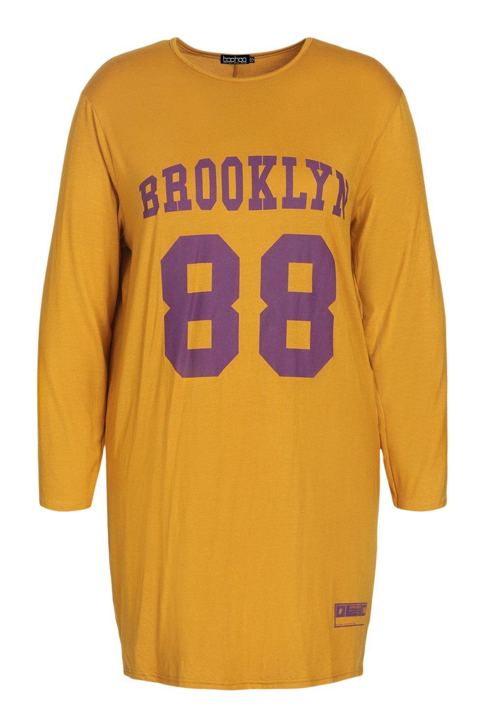 Brooklyn Baksetball T Shirt Dress