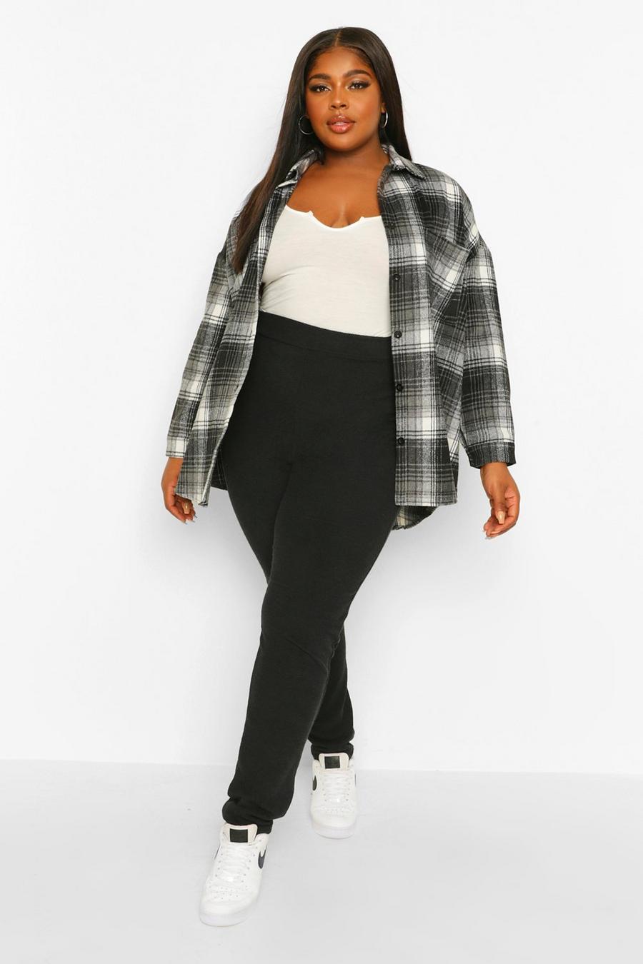 Fashion Look Featuring boohoo Plus Size Tops and boohoo Skinny