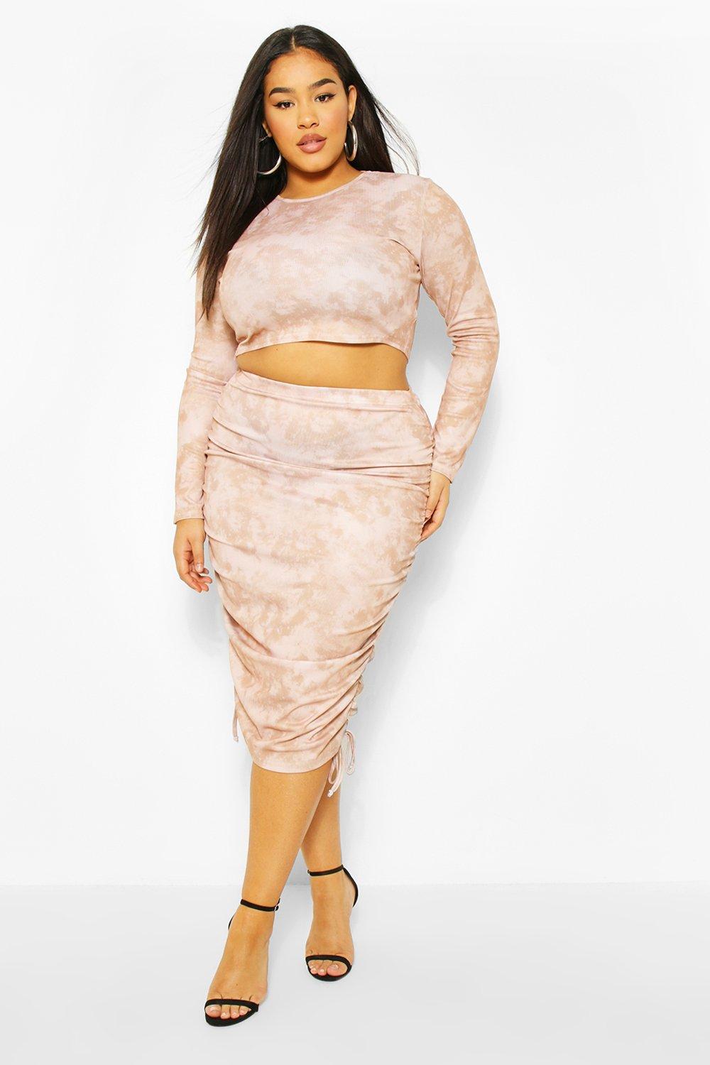 boohoo plus co ord