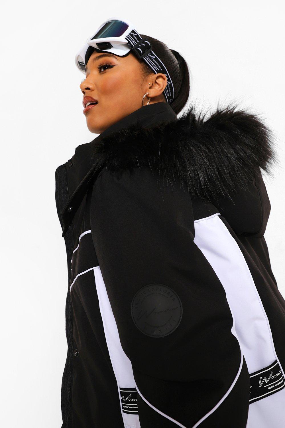 Boohoo store ski jacket