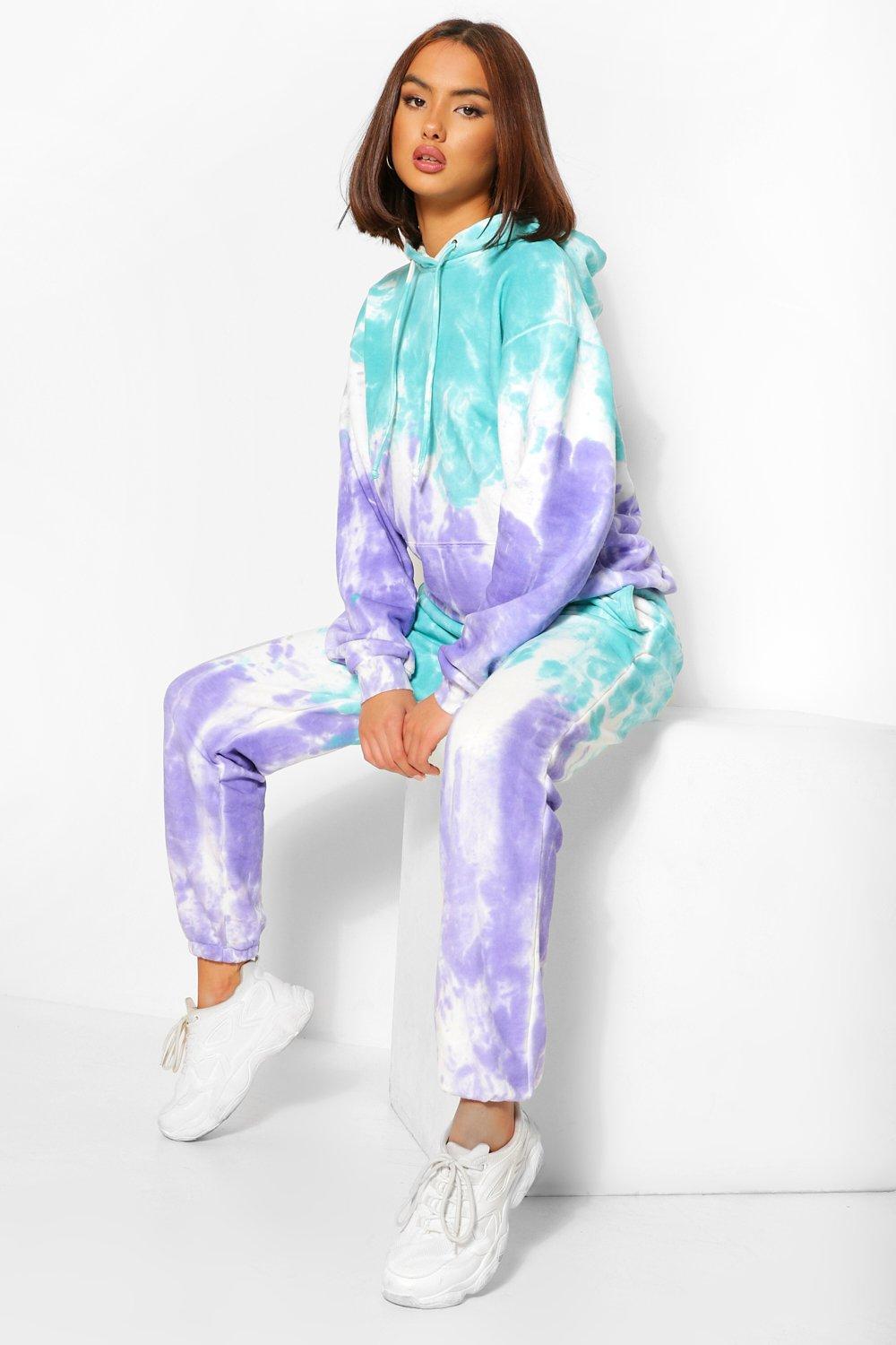 Oversized tie dye joggers sale