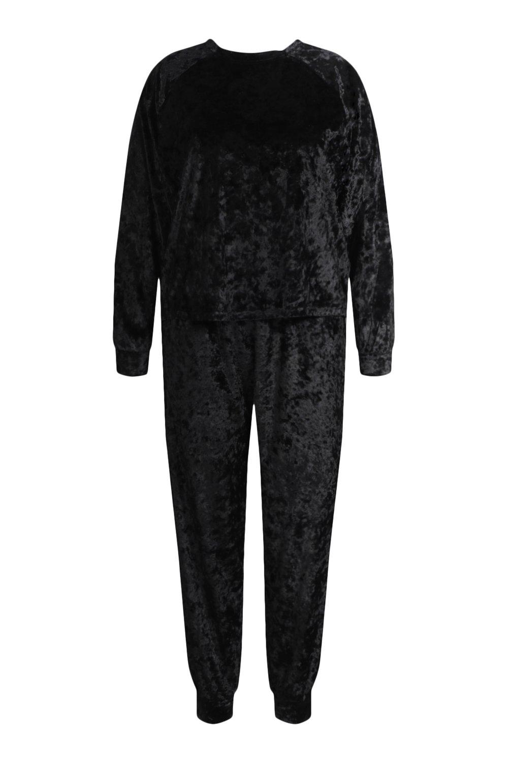 Crushed hot sale velvet sweatsuit