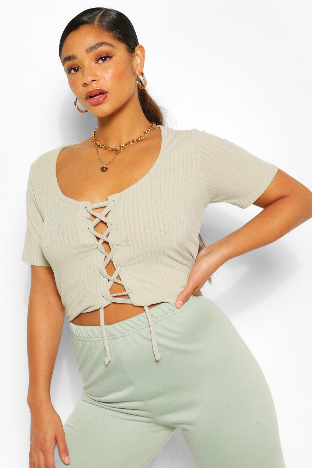 boohoo green cardigan