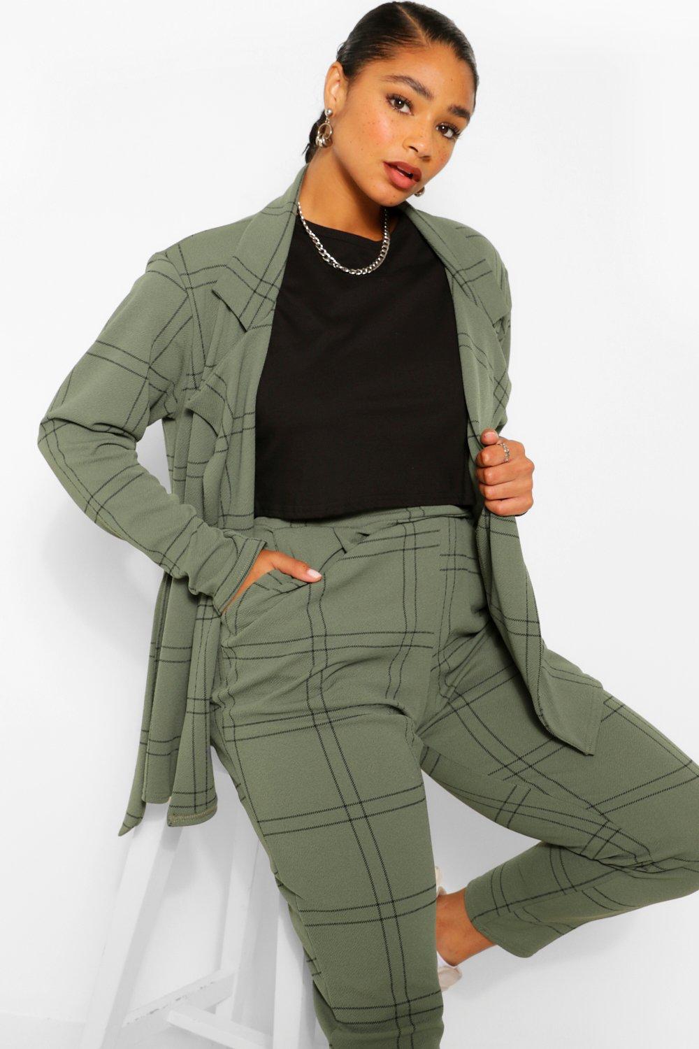 Women's Plus Blazer & Trouser Suit Co-ord