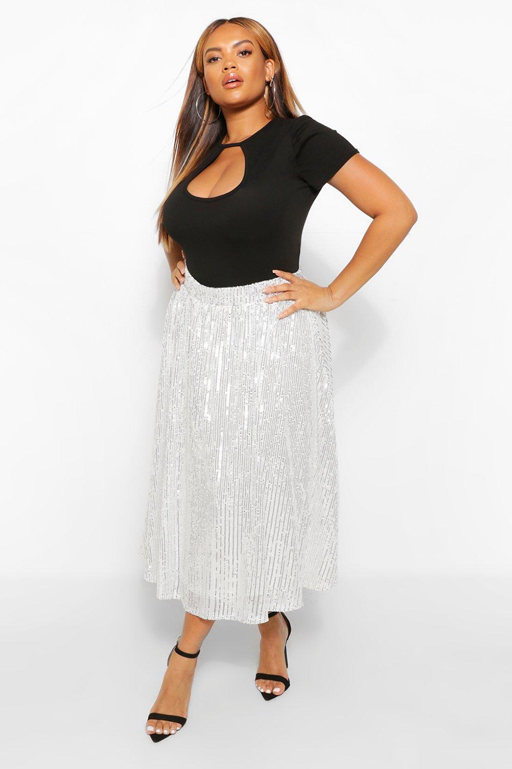 midi skater skirt