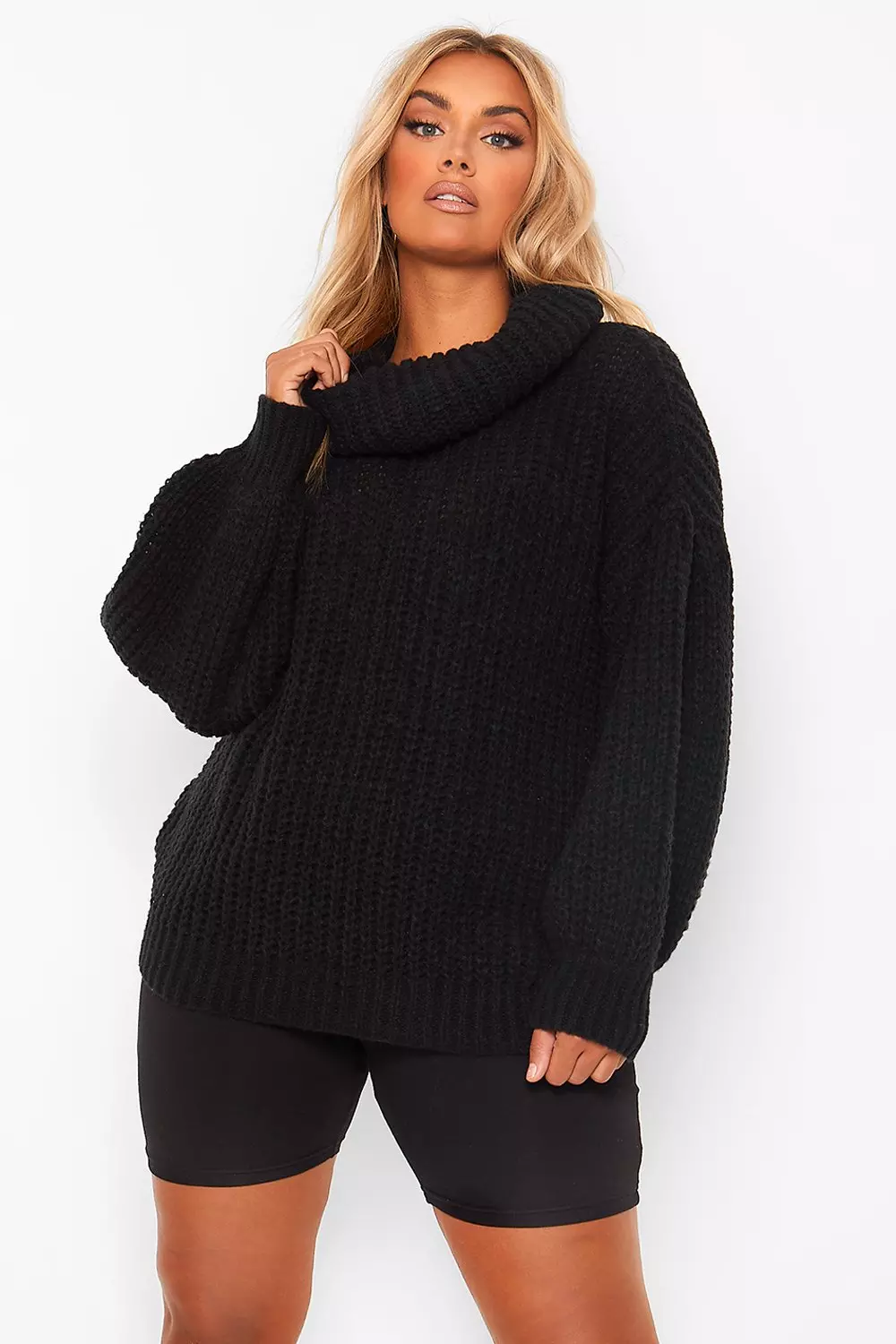 Oversized cowl 2025 neck jumper