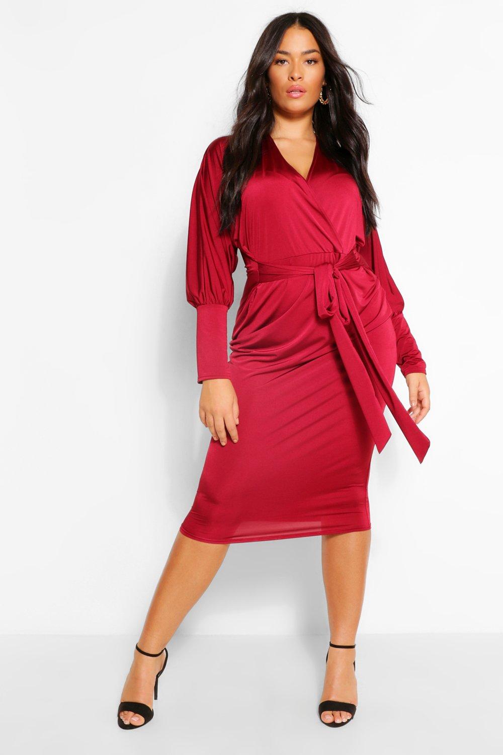 batwing dress boohoo