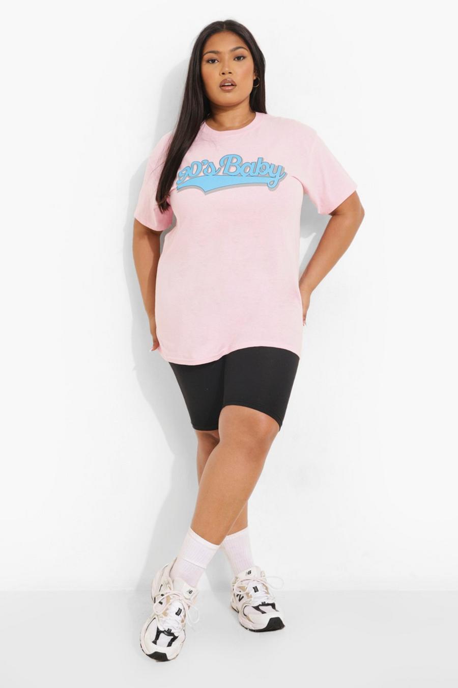 Baby pink Plus 90's Baby T-Shirt image number 1