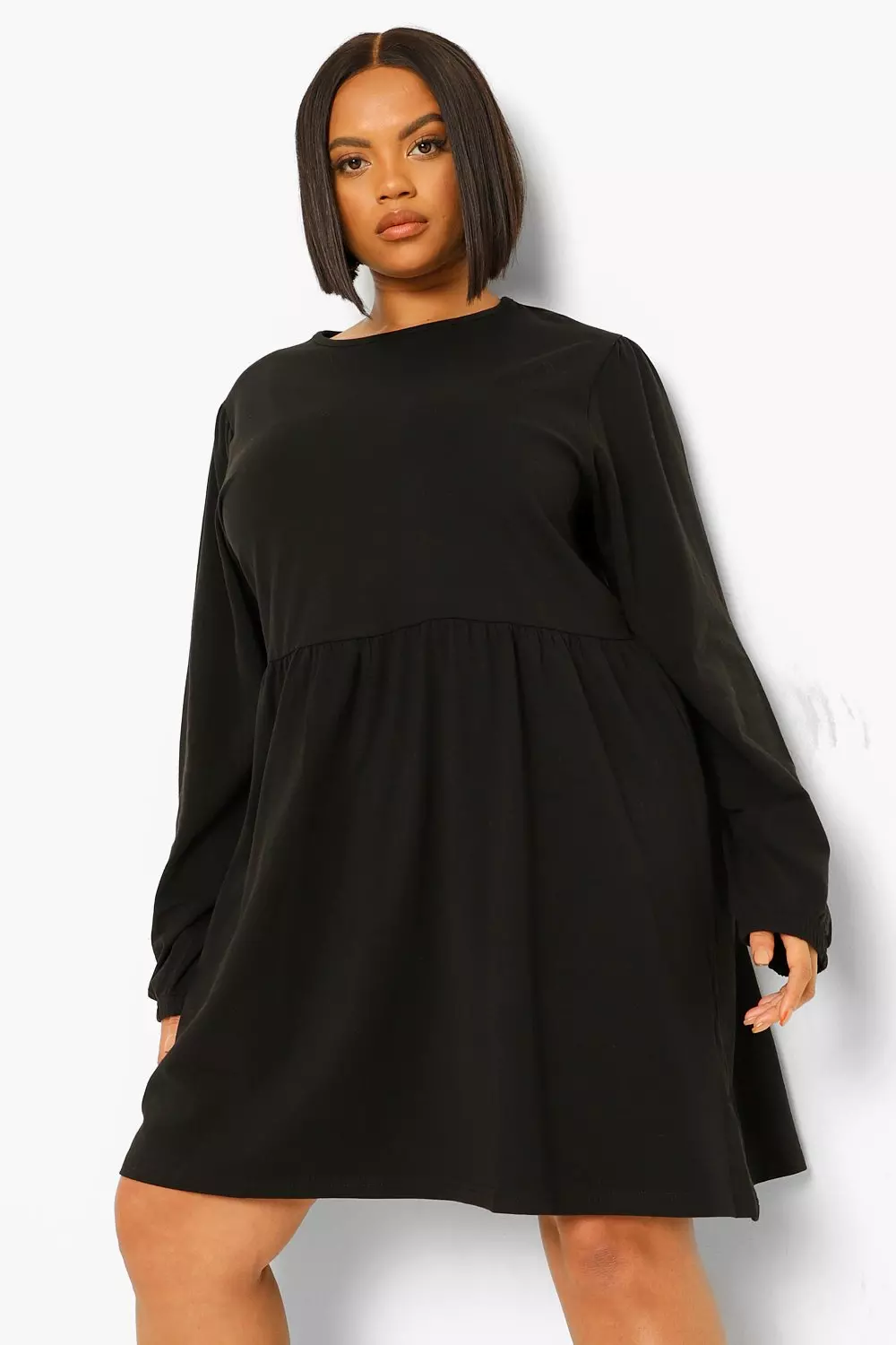 Jersey store smock dress