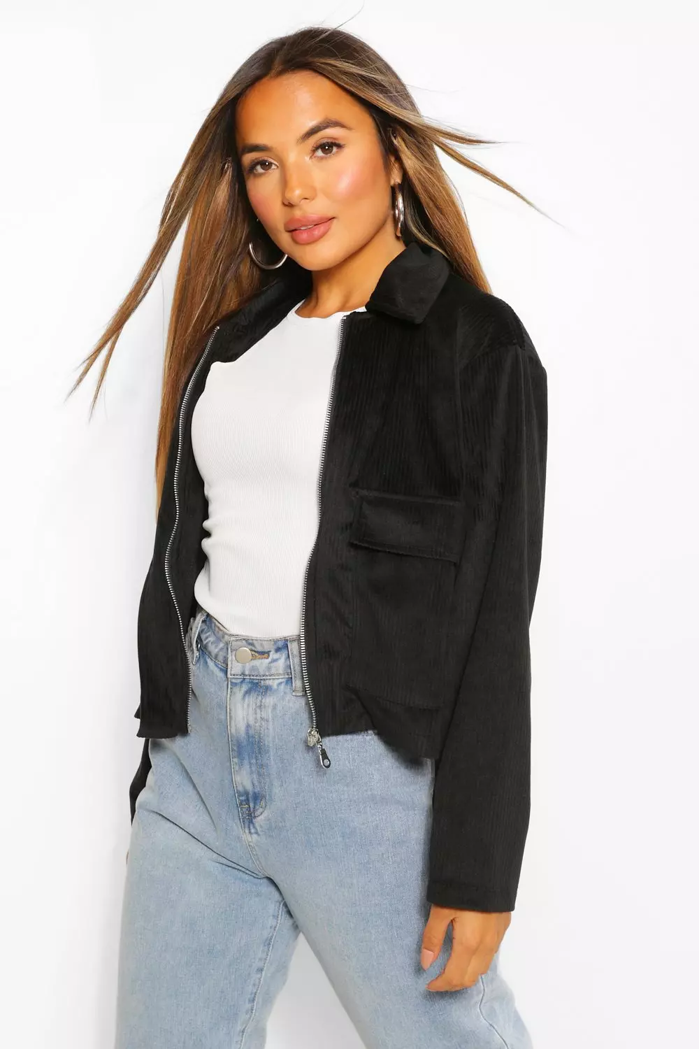 Petite hot sale cord jacket