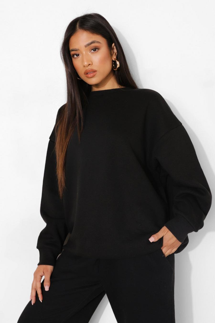 Black Petite - Oversize sweatshirt image number 1