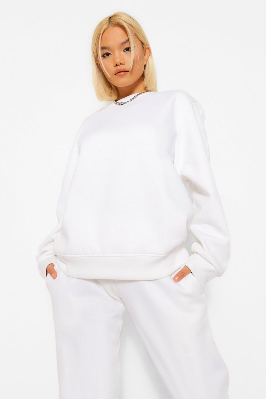 White Petite - Oversize sweatshirt image number 1
