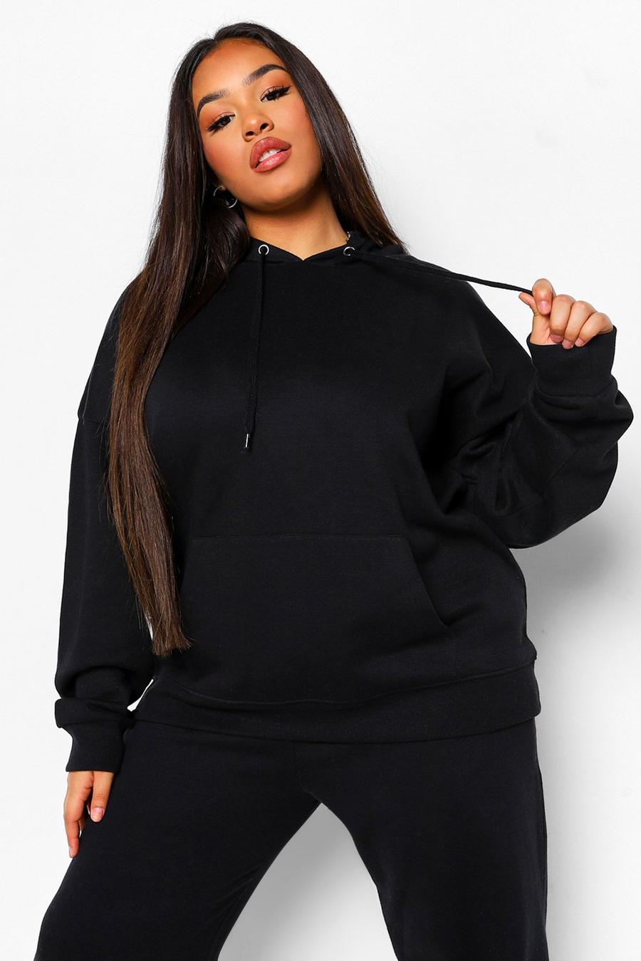 Black Plus - Basic Oversize hoodie image number 1
