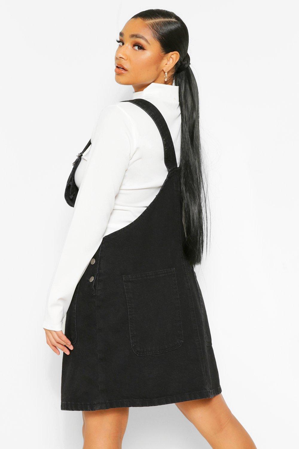 Boohoo 2024 denim pinafore