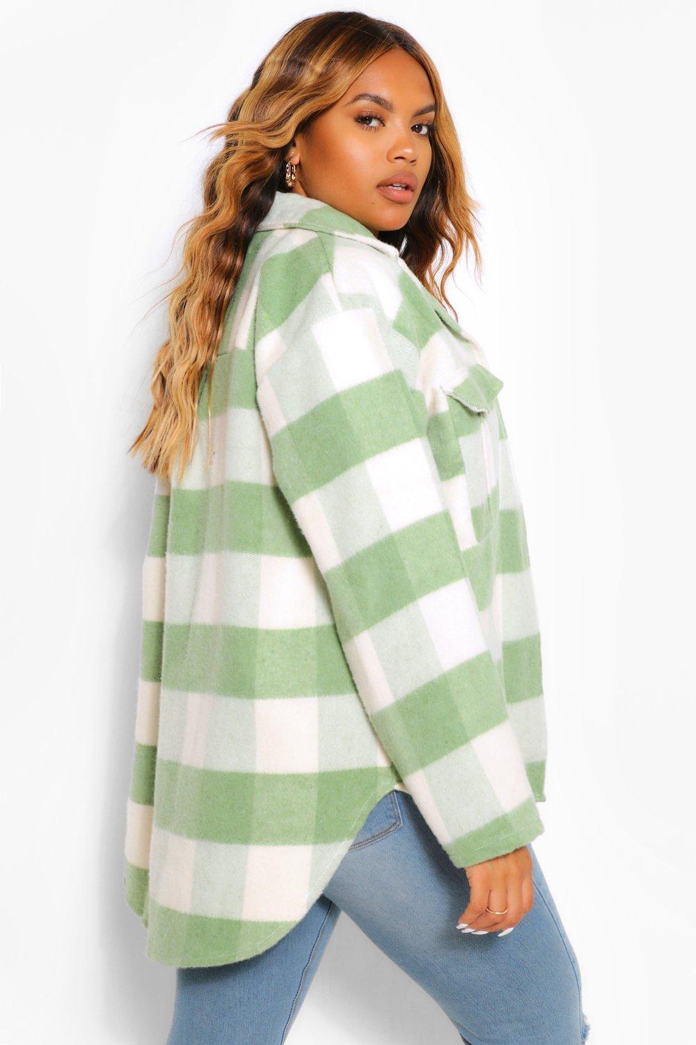 boohoo oversized shacket