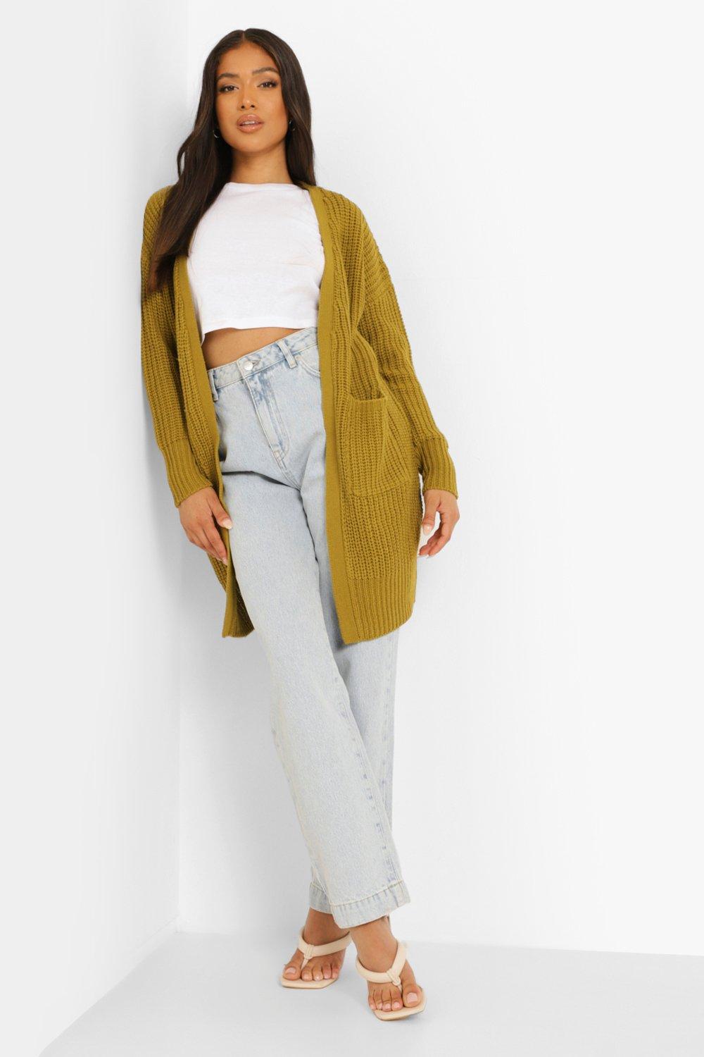 Petite mustard cardigan best sale