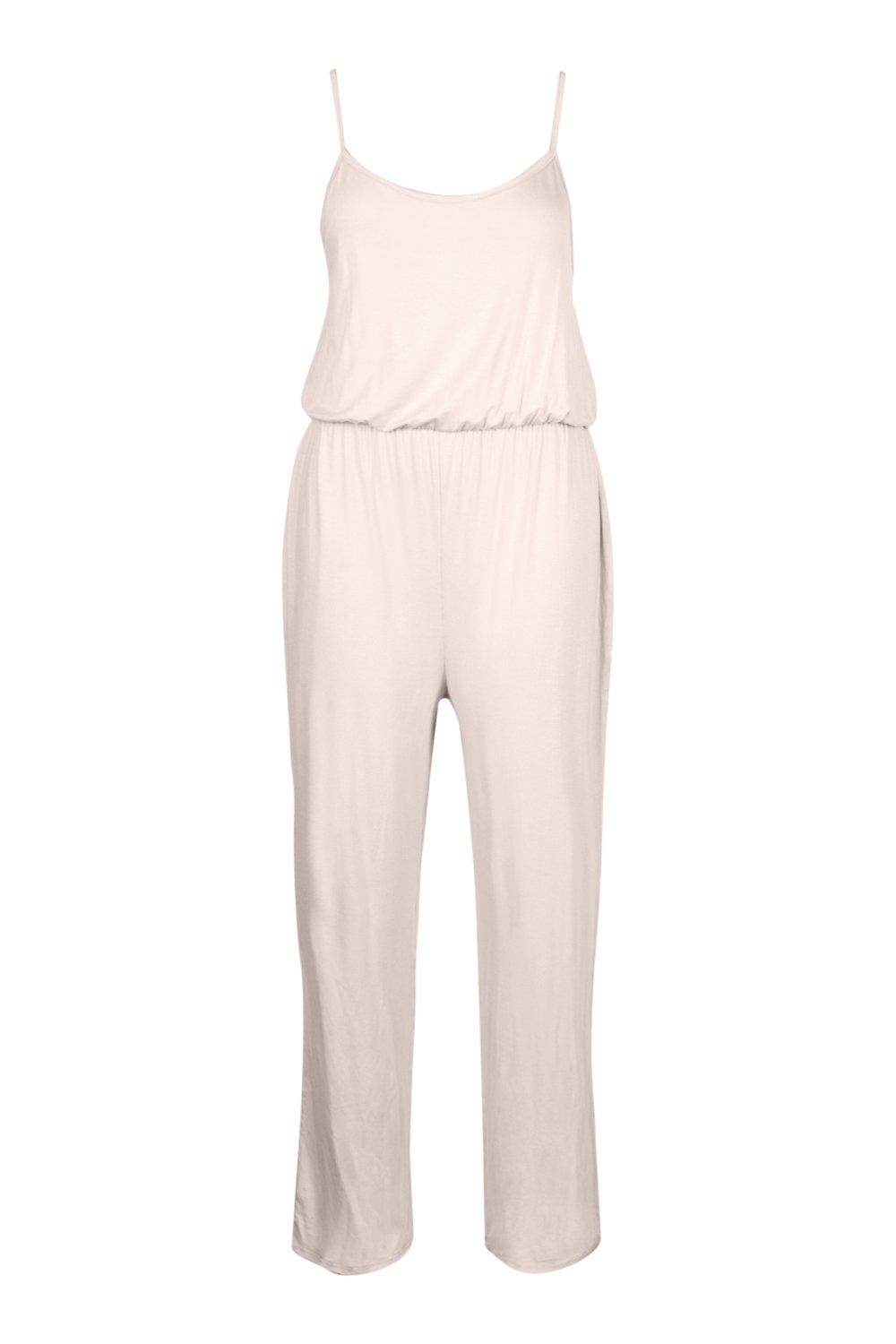 boohoo cami jumpsuit