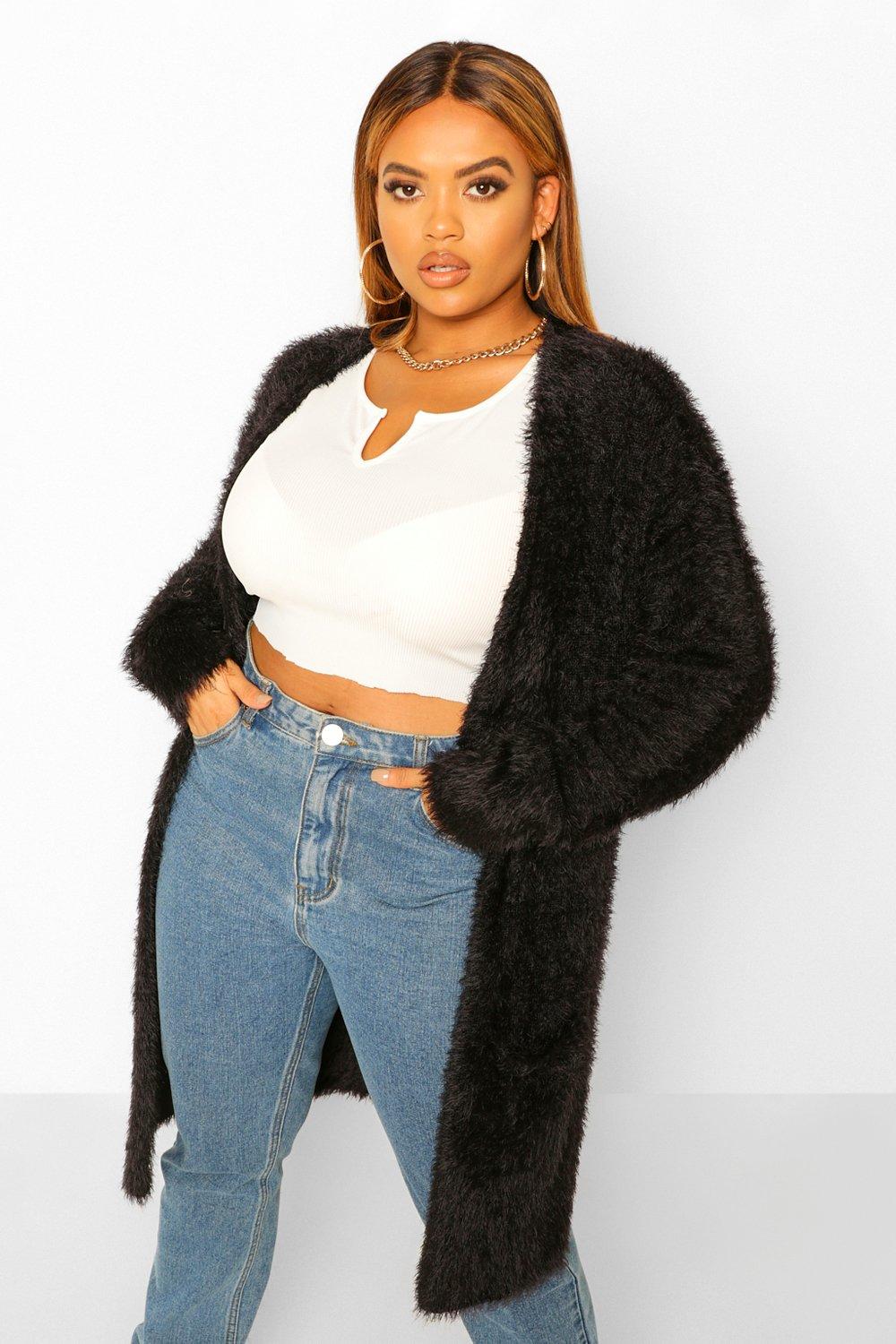 boohoo knitted cardigan