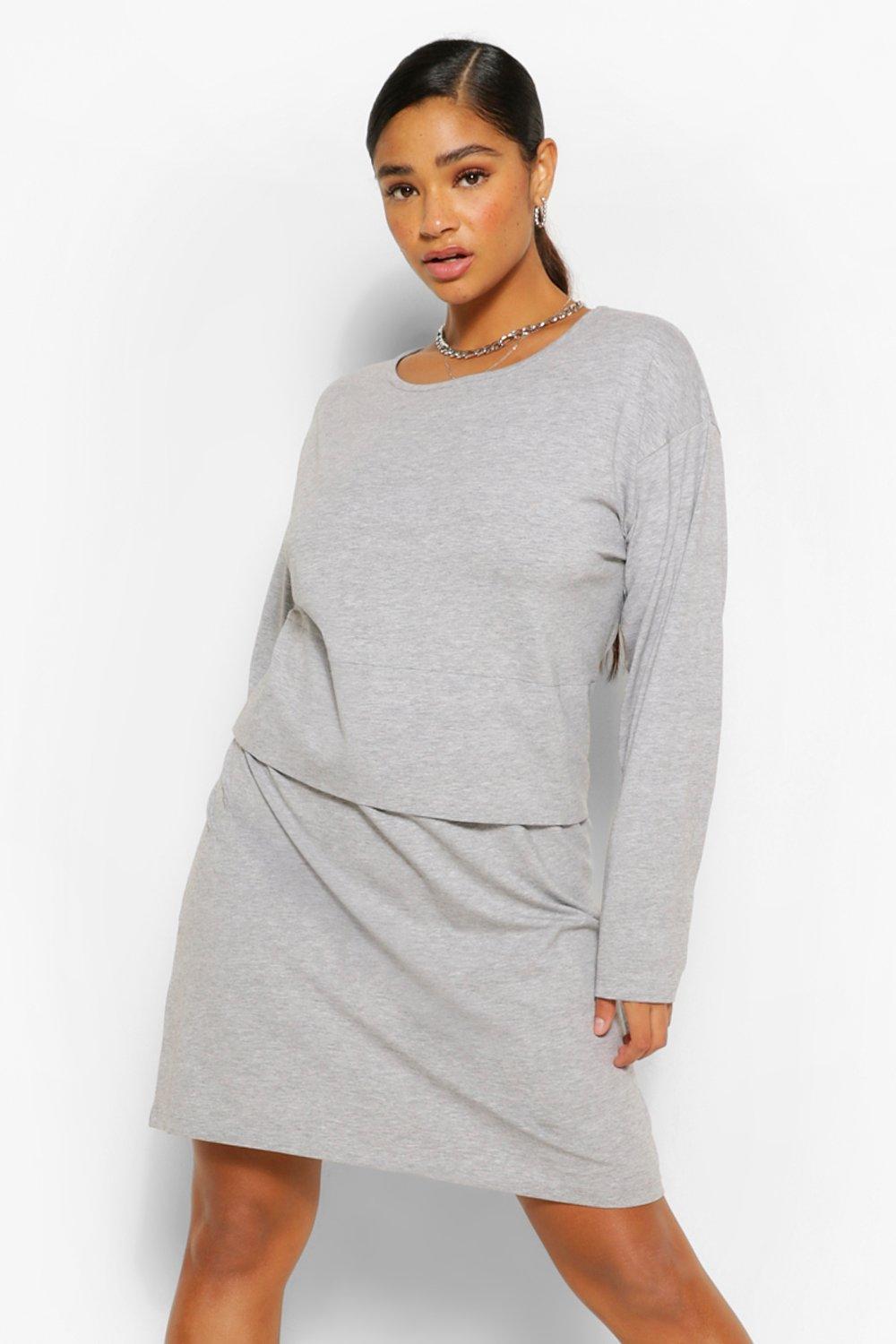 T Shirtkleid Shirtkleider Casual Cool Boohoo De